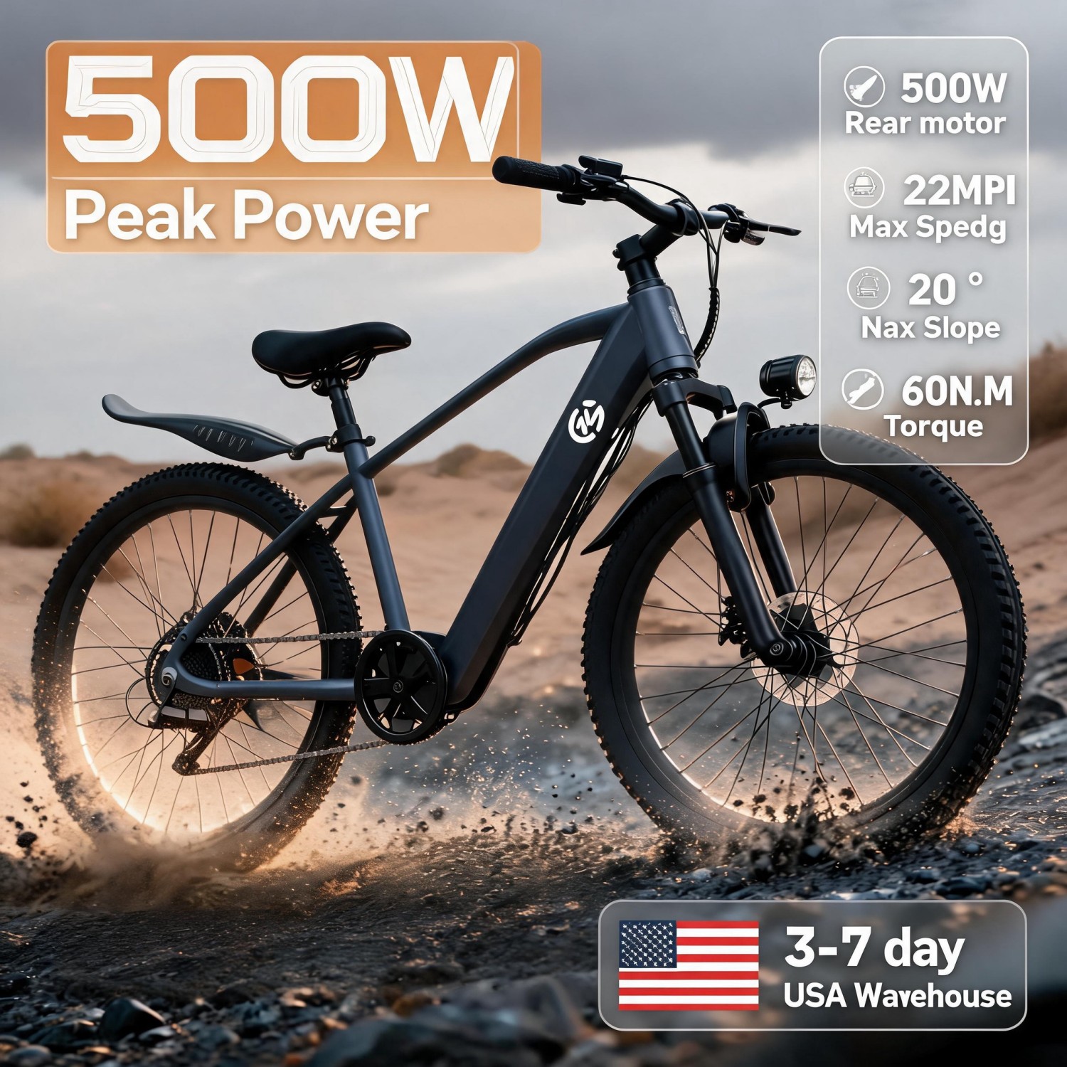 Cycling For Commute - Bicicleta eléctrica todoterreno Cyber Monday, bicicleta