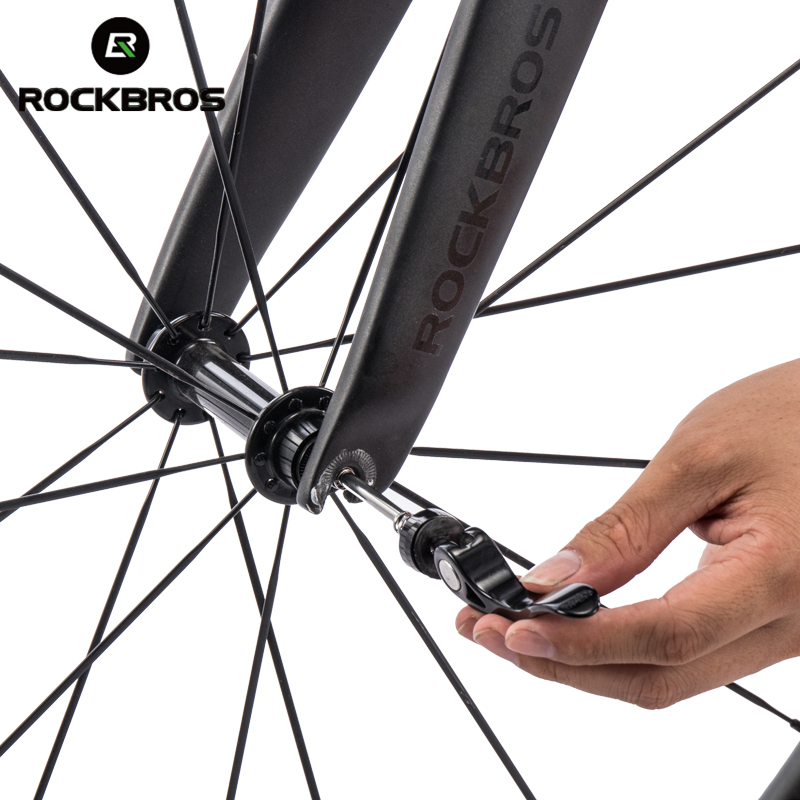 Dynamo Hub Front - ROCKBROS-brochetas de cubo de rueda de