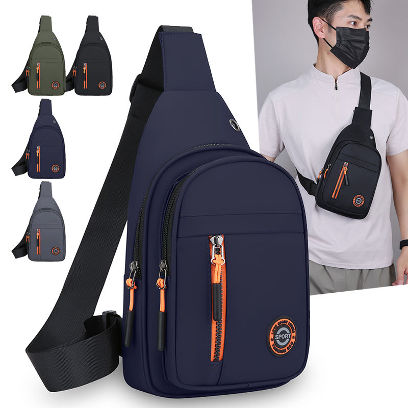 Cycling Commuter Backpack Waterproof - Bolso de pecho para hombre, bandolera