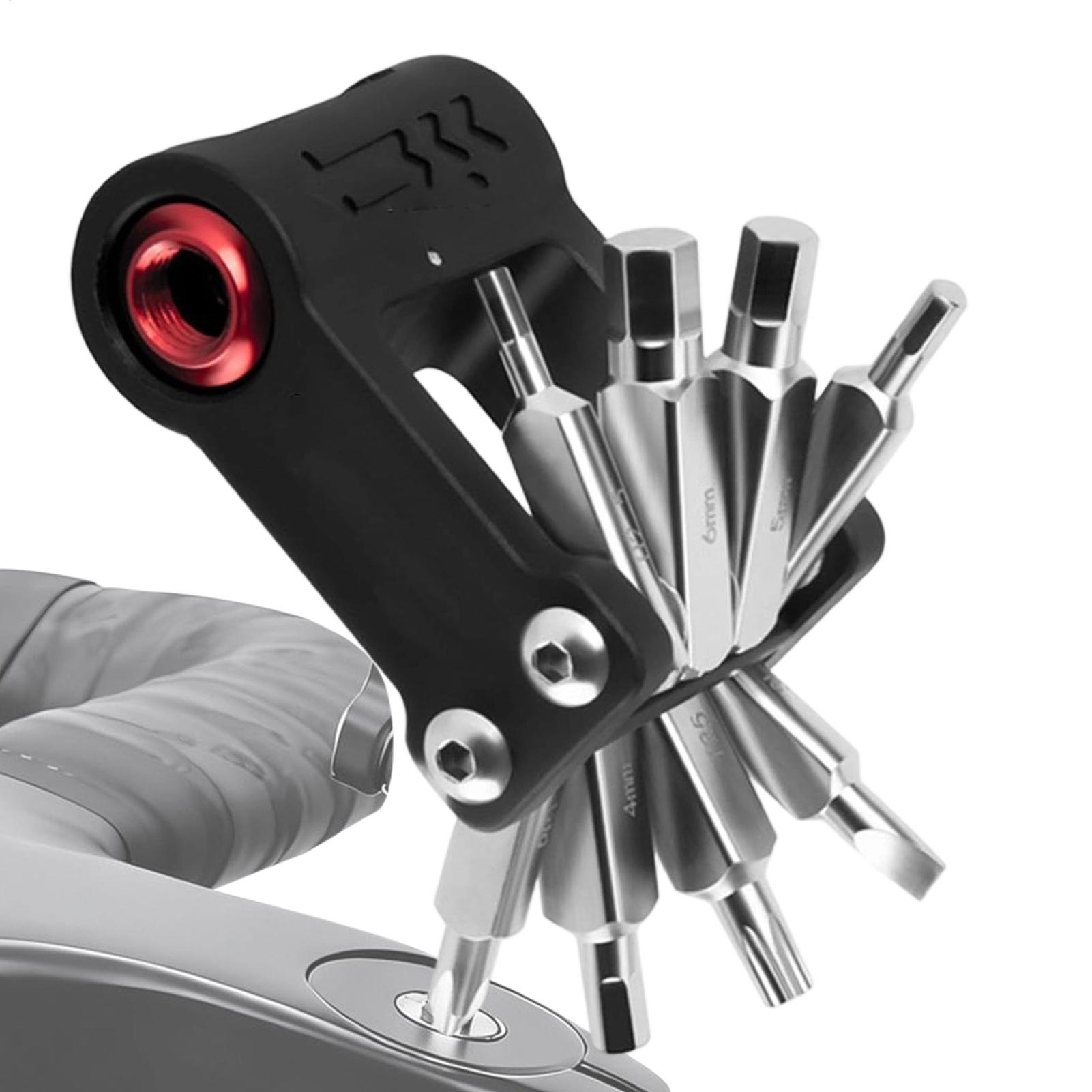 Commuting On Road Bike - Herramienta Multiusos Esencial para Bicicleta, Kit