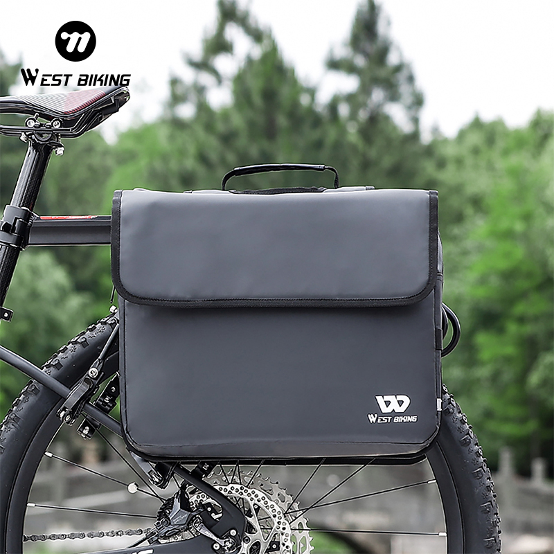 Panniers Waterproof Rear - WEST BIKING Alforjas para Bicicleta de