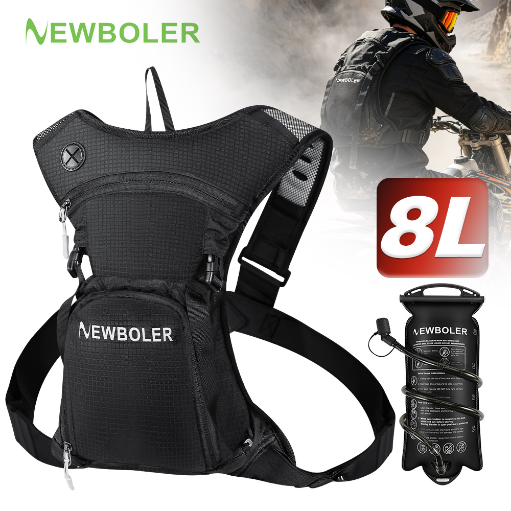 Cycling Commute Backpack - NEWBOLER Mochila de Hidratación para Motociclismo