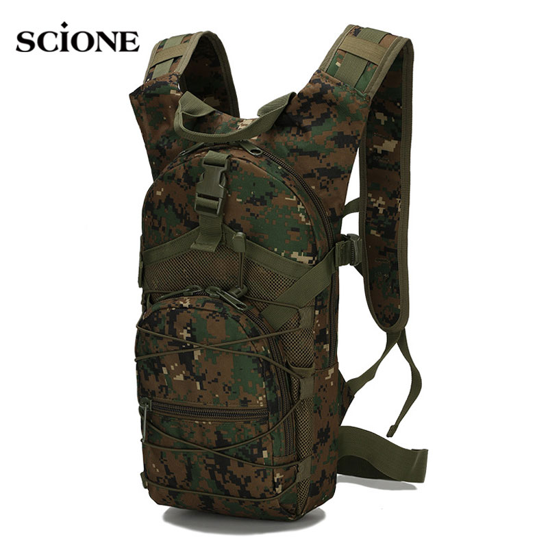 Cycling Commute Backpack - Mochila táctica Molle de 15L, bolsa