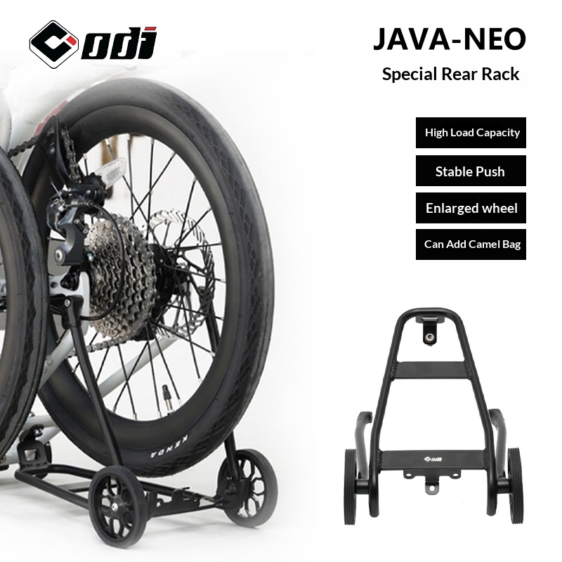 Cargo Rack Aluminum - Portaequipajes Trasero Especial ODI para Bicicleta