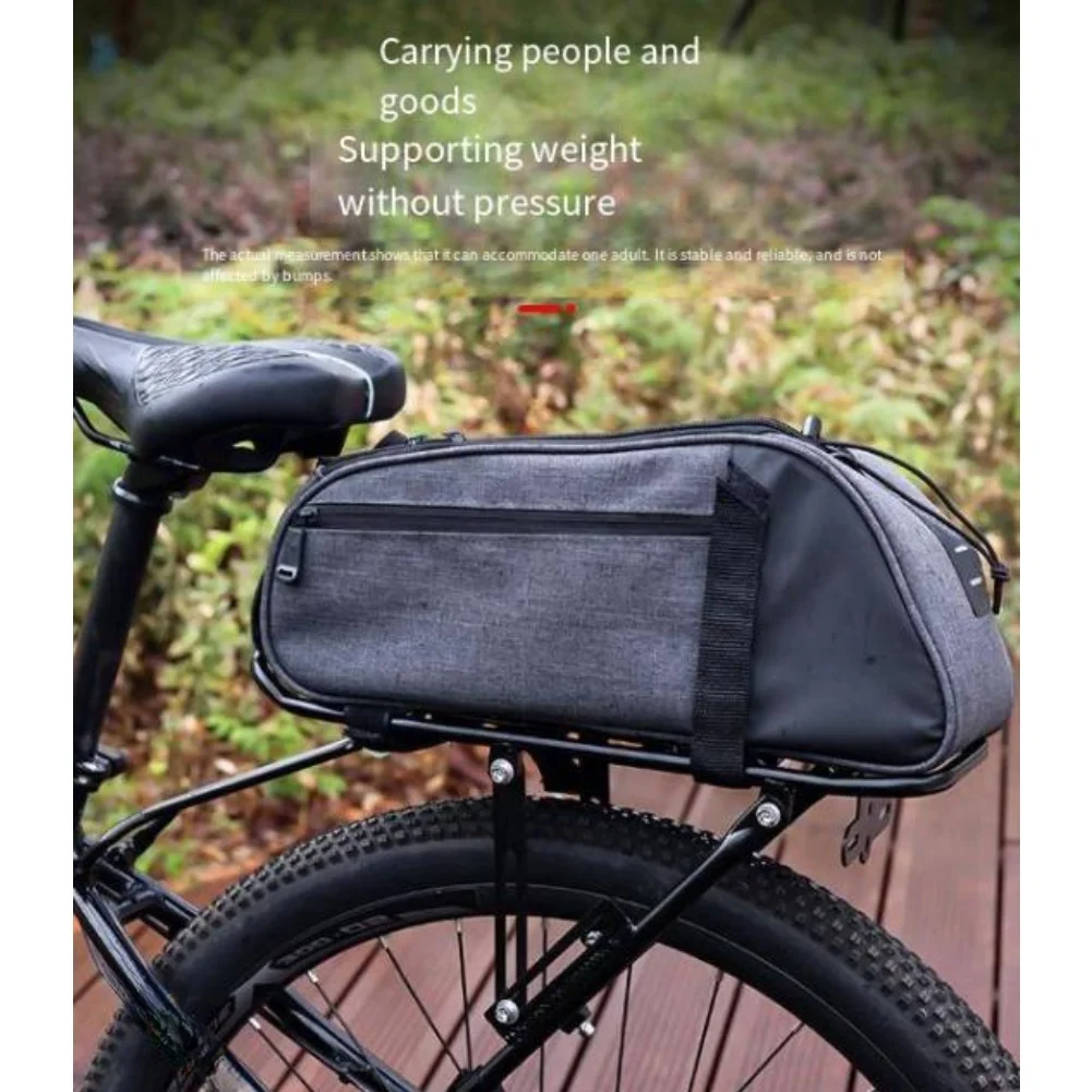 Cargo Rack Aluminum - Portaequipajes trasero para bicicleta con freno