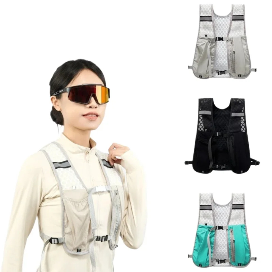 Reflective Vest Cycling - 2025 nuevo chaleco de almacenamiento para