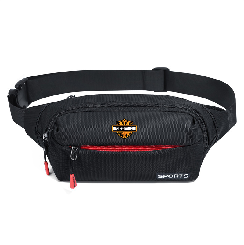 Cycling Commuter Backpack Waterproof - Riñonera Harley Logo 2026 para Motocicleta,