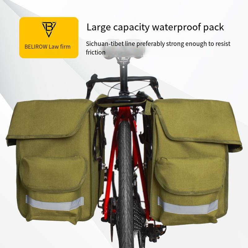 Bolsa trasera de bicicleta de  - Panniers Waterproof Rear reseña y precio