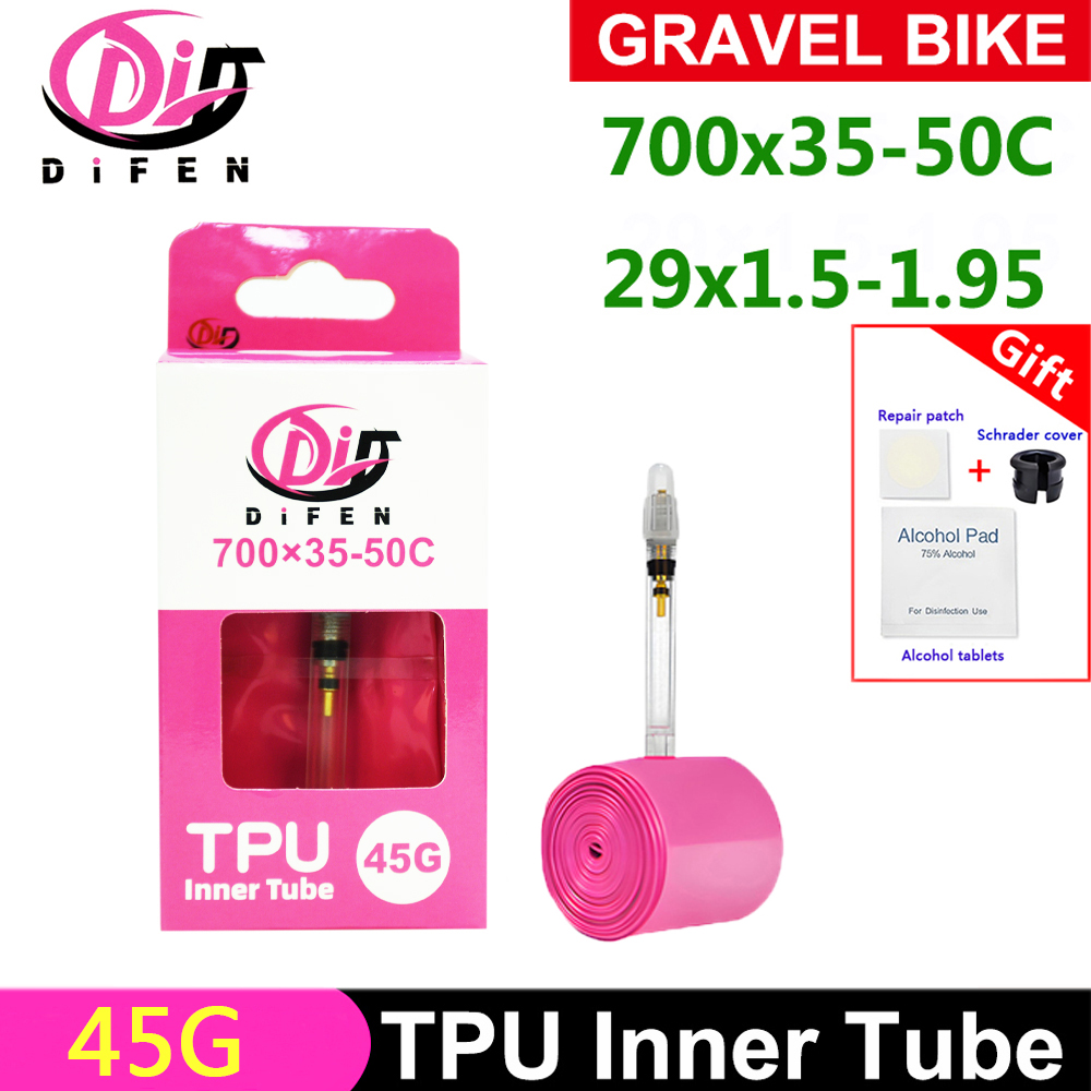 45G DiFen TPU tubo interior de - Inner Tube 700C reseña y precio