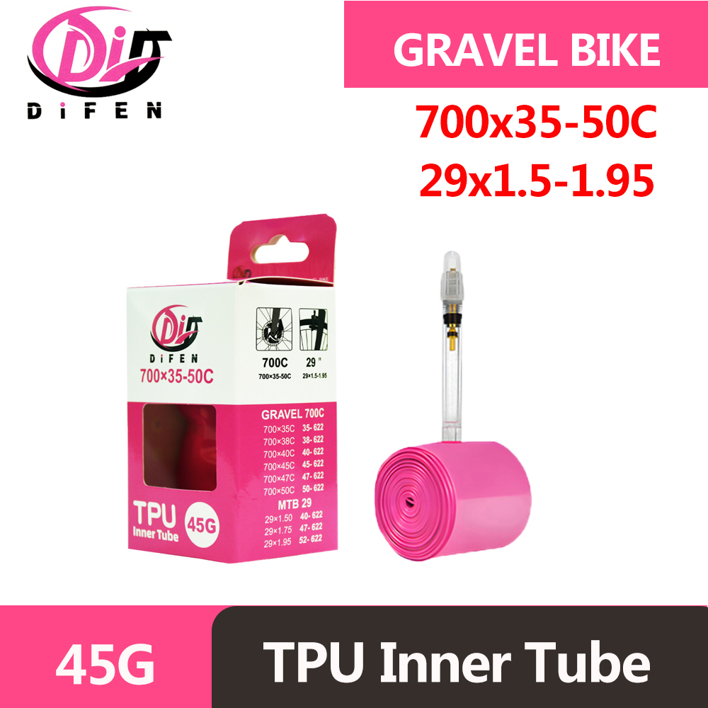 45G DiFen TPU tubo interior de - Inner Tube 700C reseña y precio