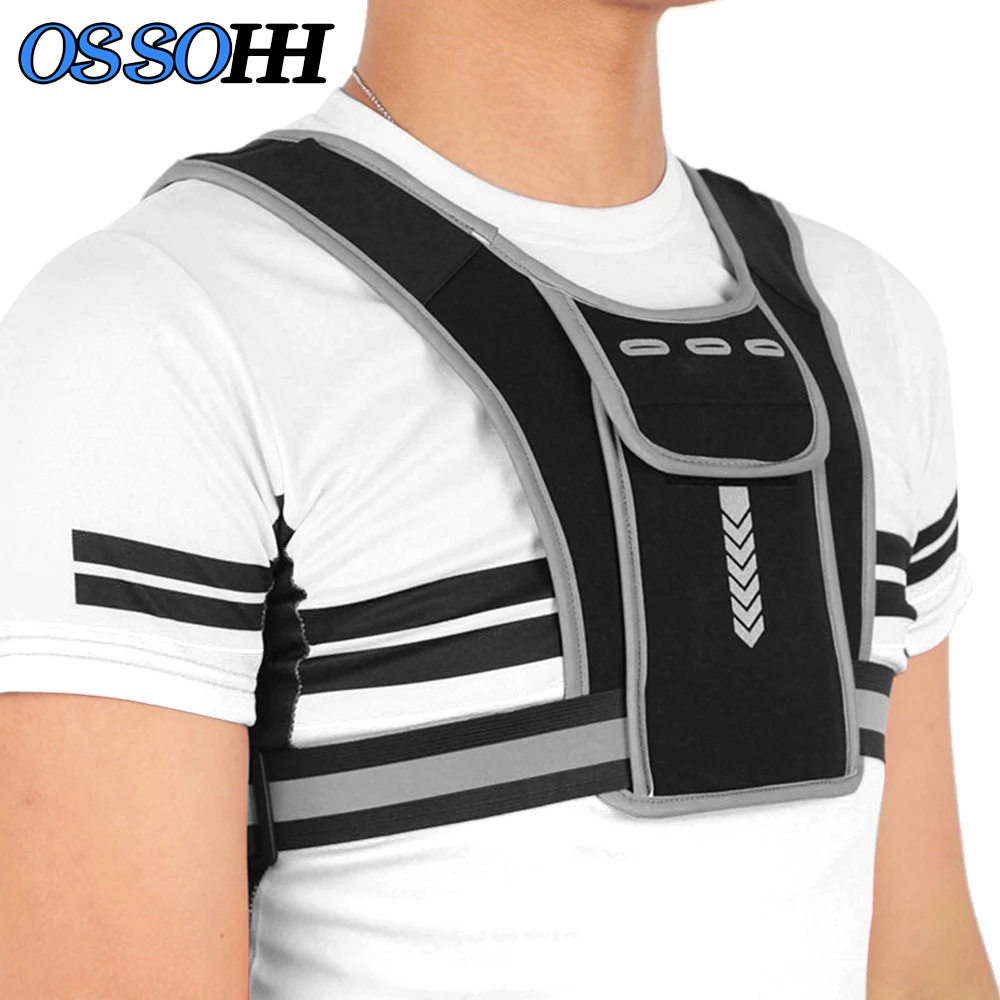 Chaleco reflectante para corre - Reflective Vest Cycling reseña y precio