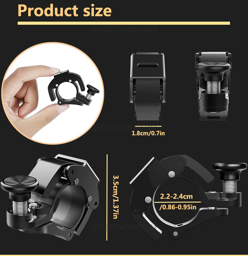 Timbre oculto para bicicleta d - Bell Handlebar Ring reseña y precio