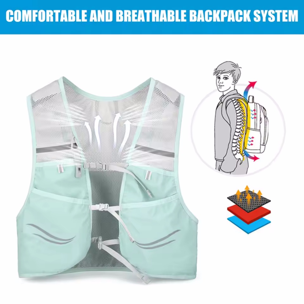 Chaleco reflectante para corre - Reflective Vest Cycling reseña y precio