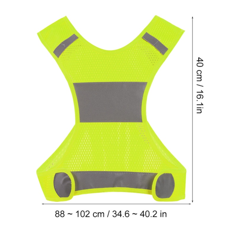 Chaleco reflectante para cicli - Reflective Vest Cycling reseña y precio