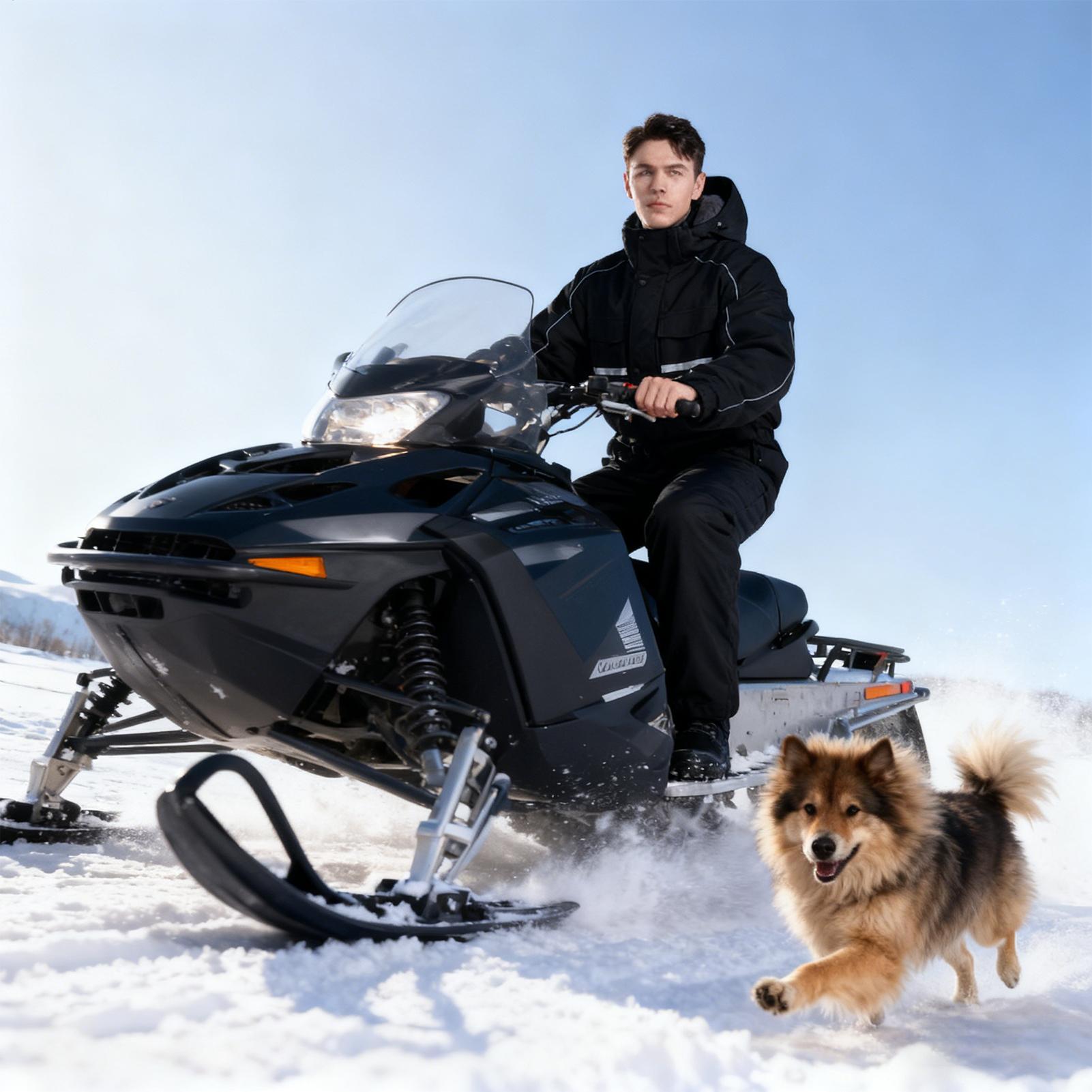 Chaqueta de invierno para moto - Cycling Commute Clothes reseña y precio