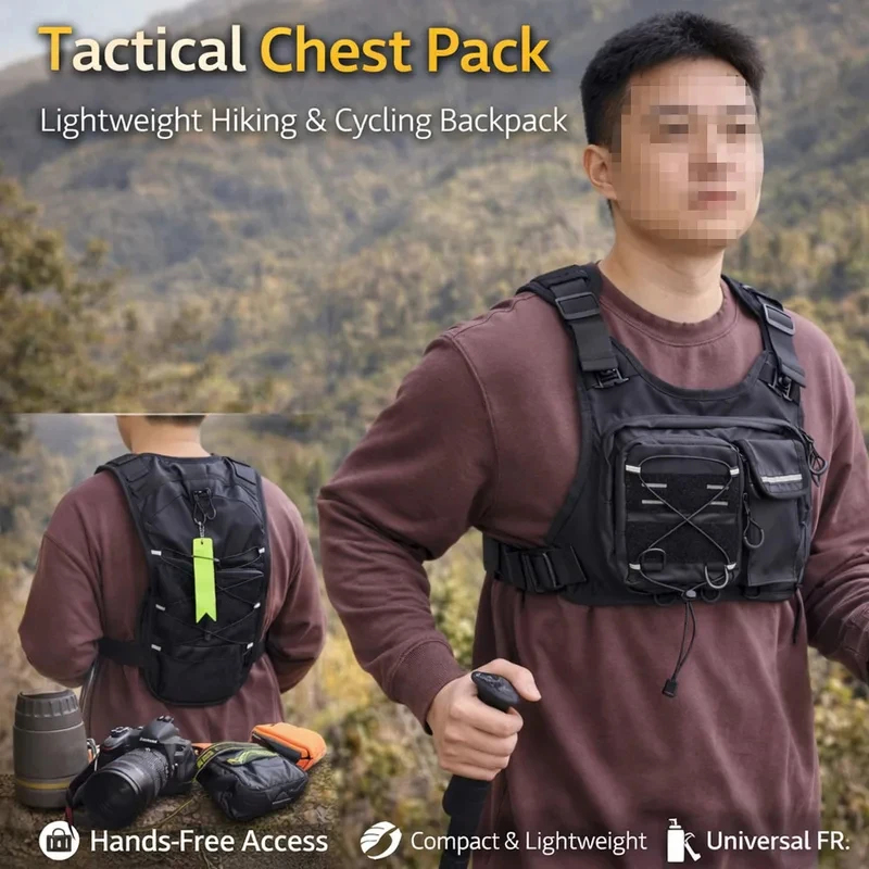 ​ Chaleco Táctico de Alta Cali - Reflective Vest Cycling reseña y precio