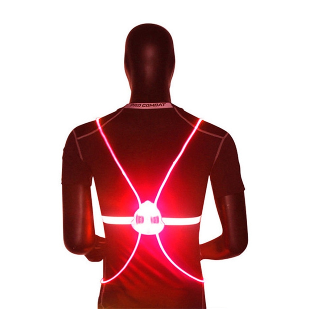 Chaleco Reflectante LED 360° p - Reflective Vest Cycling reseña y precio