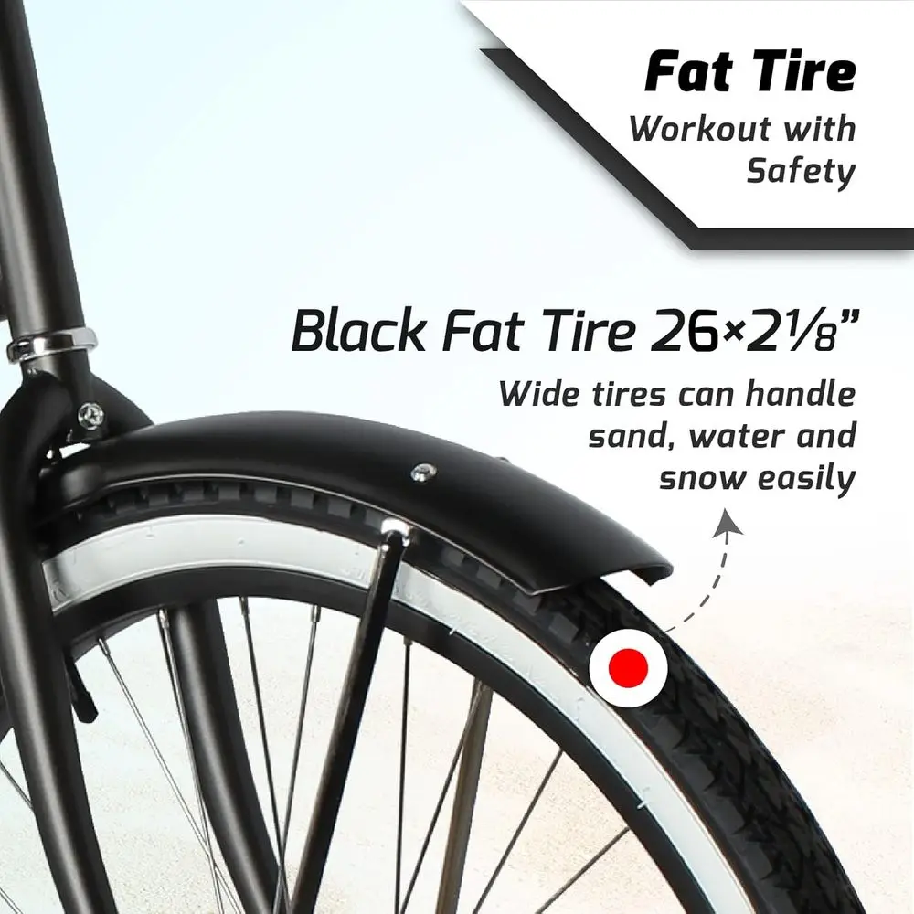Bicicleta Híbrida Urbana de 26 - Cycling Commute Speed reseña y precio