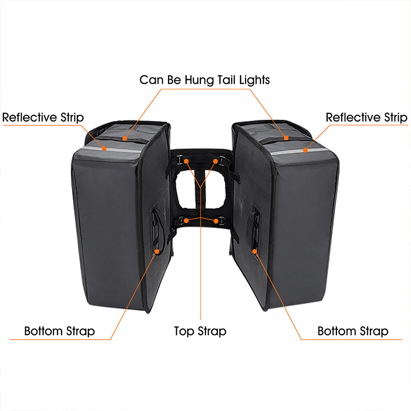 WEST BIKING Alforjas para Bici - Panniers Waterproof Rear reseña y precio