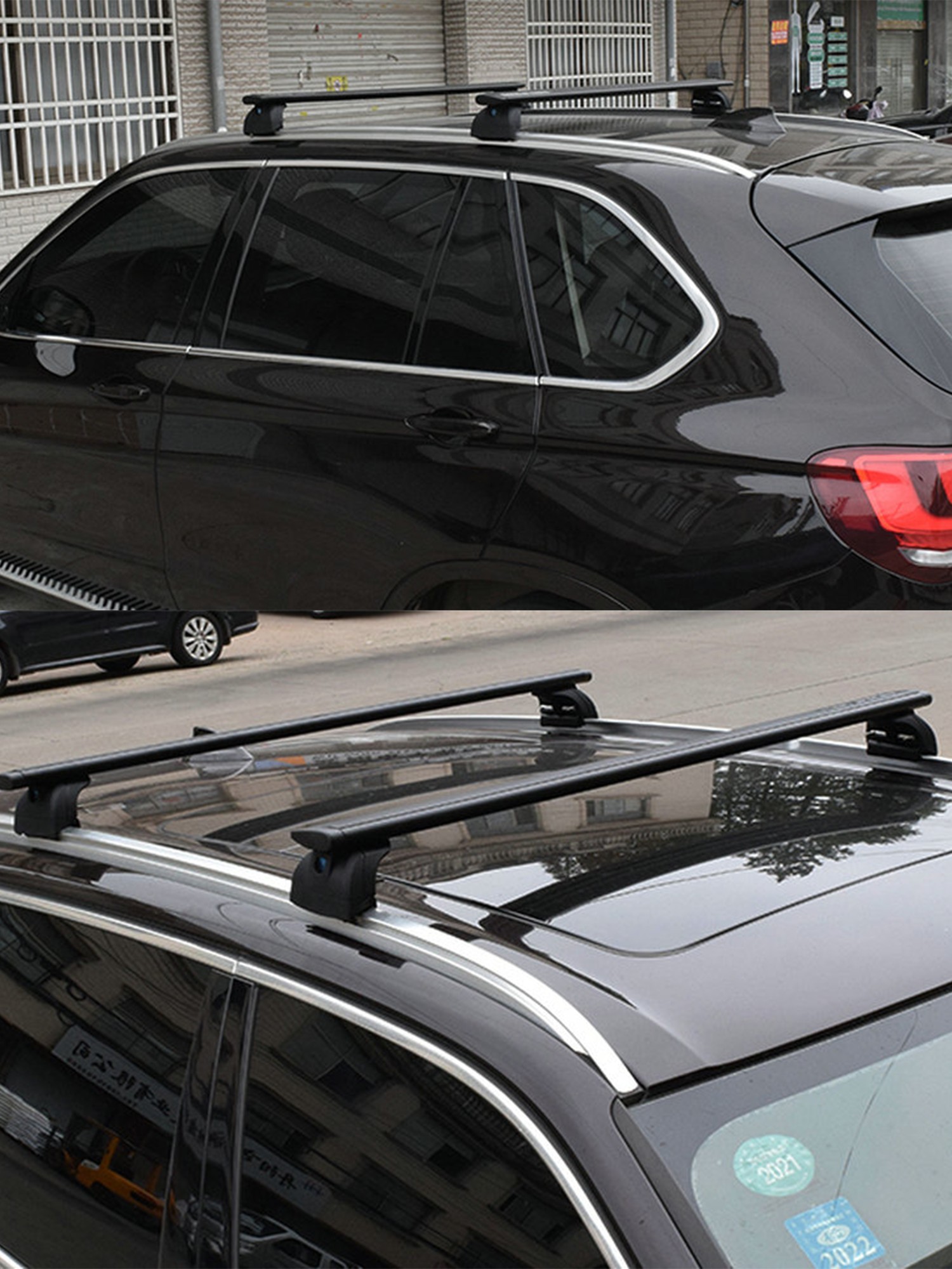 2 barras transversales ajustab - Cargo Rack Aluminum reseña y precio