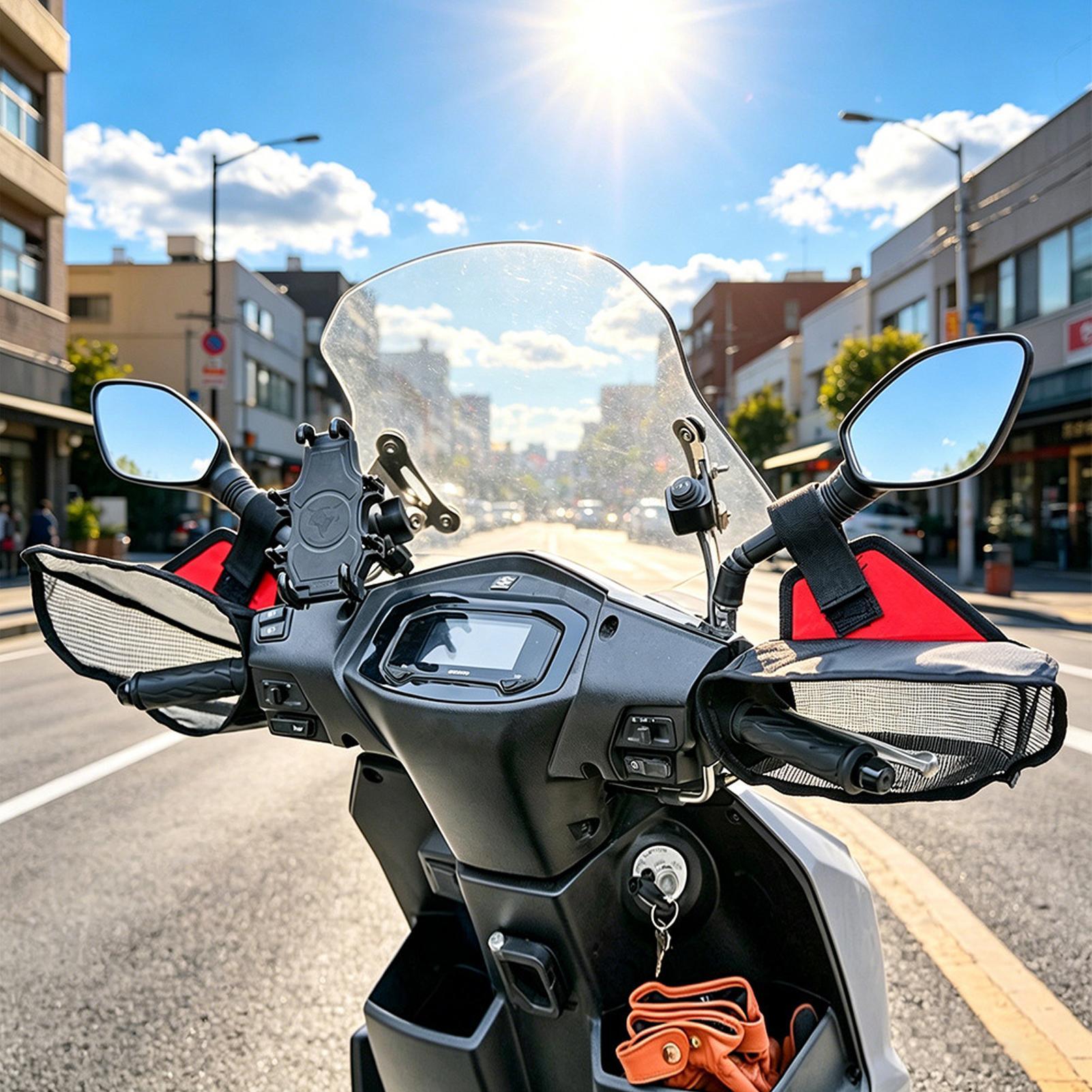 Manoplas para manillar de moto - Cycling Commute Distance reseña y precio