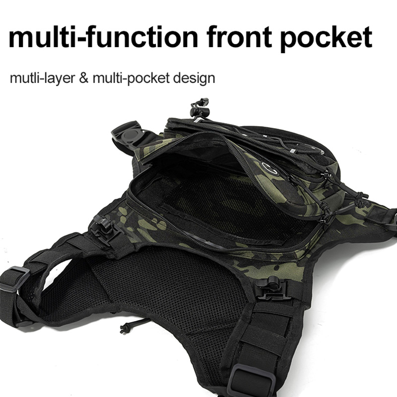 Bolsa Táctica, Chaleco con Bol - Reflective Vest Cycling reseña y precio