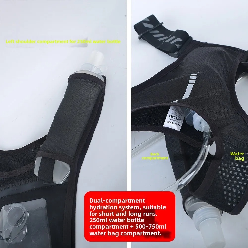 Nuevo Chaleco Deportivo Reflec - Reflective Vest Cycling reseña y precio