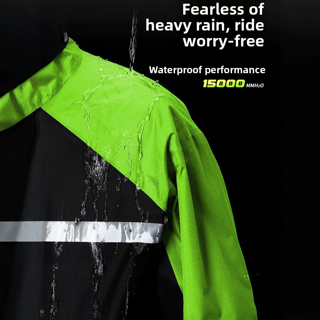 Traje de Lluvia para Motocicle - Cycling Commuter Rain Gear reseña y precio
