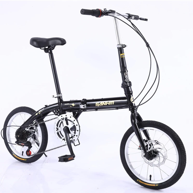Bicicleta Plegable de 16 Pulga - Cycling Commute Speed reseña y precio
