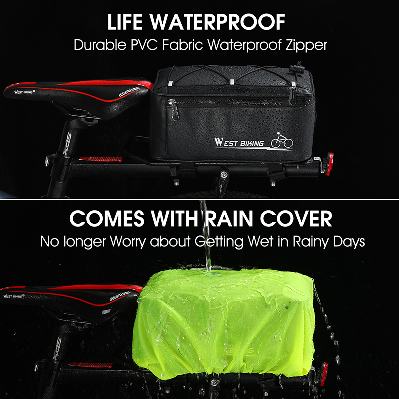 Bolsa impermeable WEST BIKING  - Panniers Waterproof Rear reseña y precio
